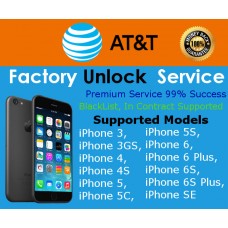 iPhone AT&T Factory Unlock PREMIUM Service! 